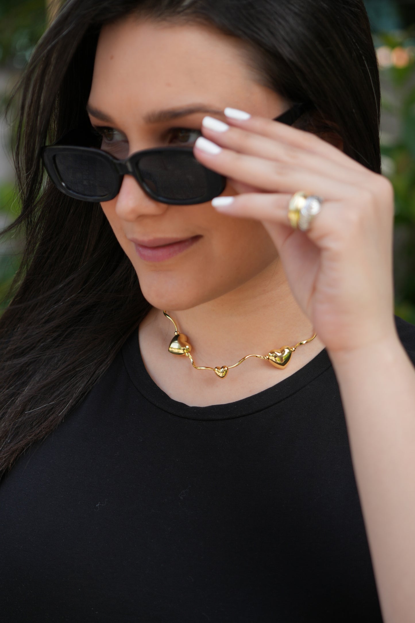 Collar Hubb Hubb - Oasis Blanco