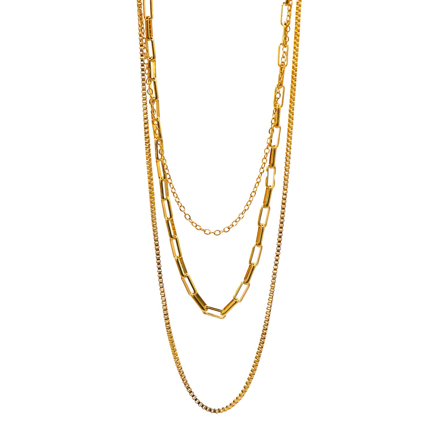 Collar 3 en 1 Bengasi - Oasis Blanco