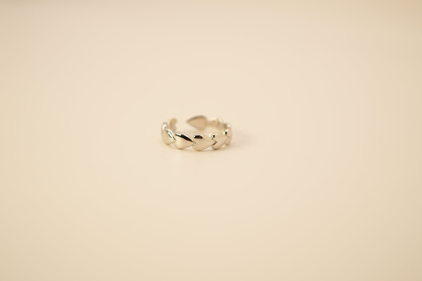 Anillo Qalbi - Oasis Blanco