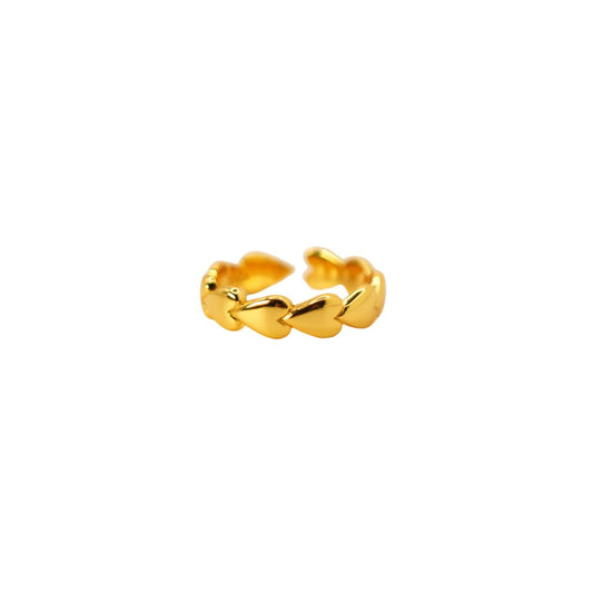 Anillo Qalbi - Oasis Blanco