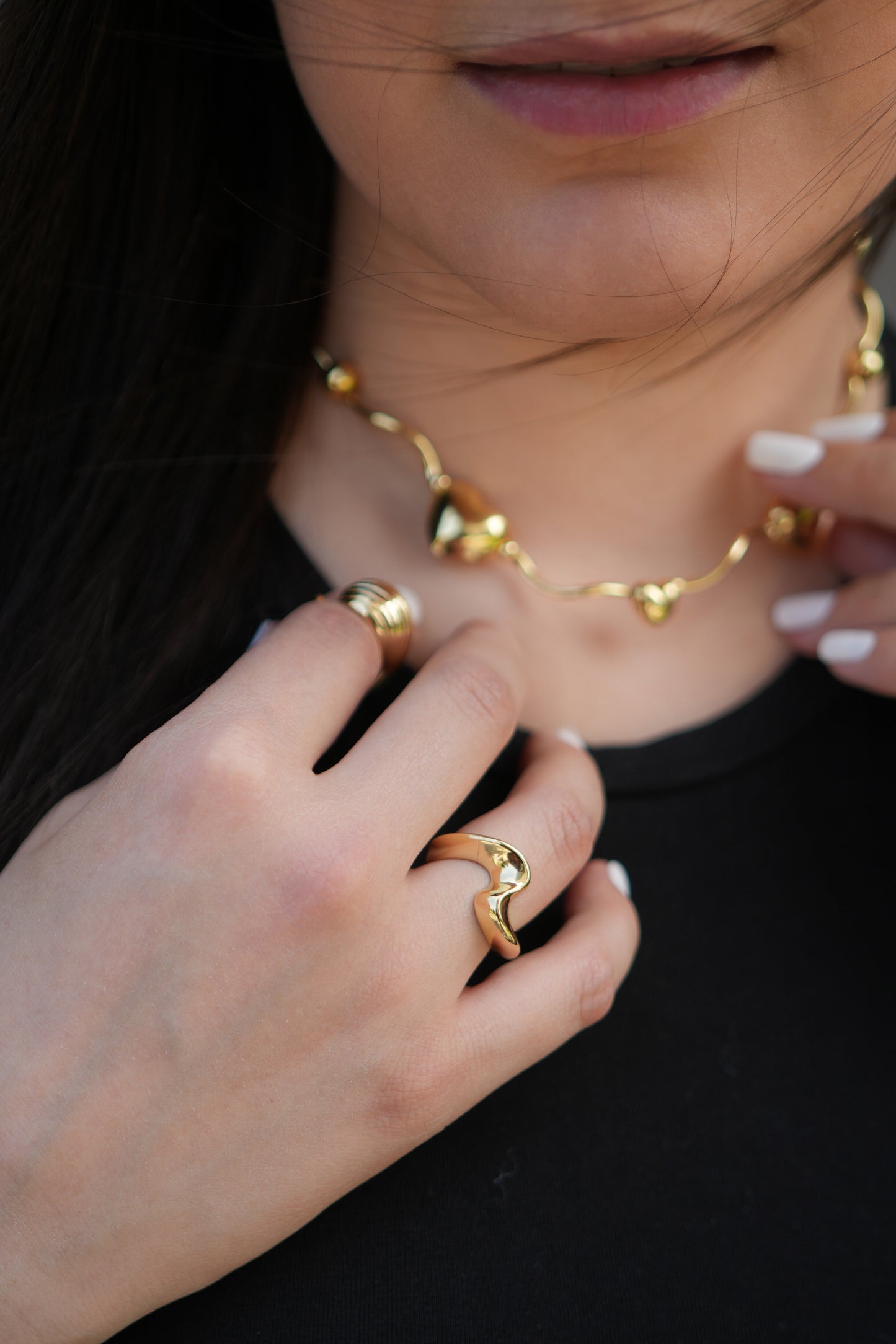 Collar Hubb Hubb - Oasis Blanco