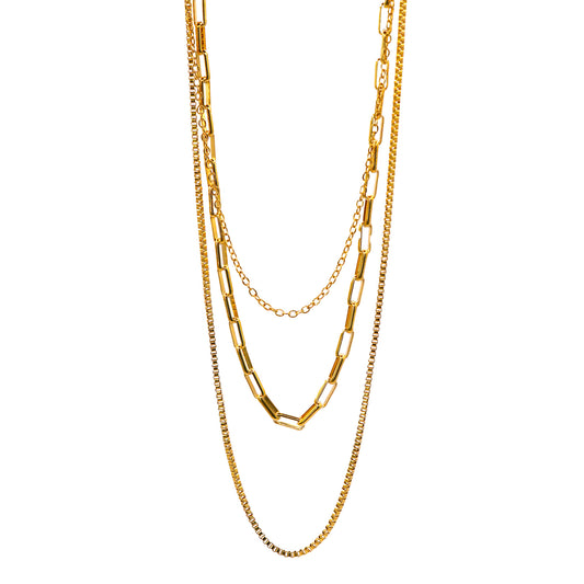 Collar 3 en 1 Bengasi - Oasis Blanco