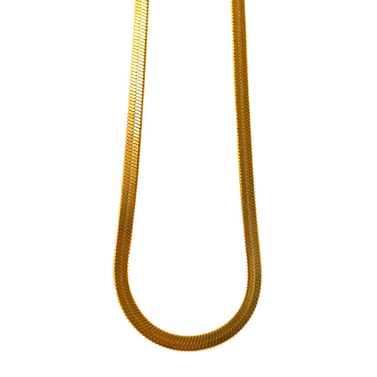 Collar Safí dorado - Oasis Blanco