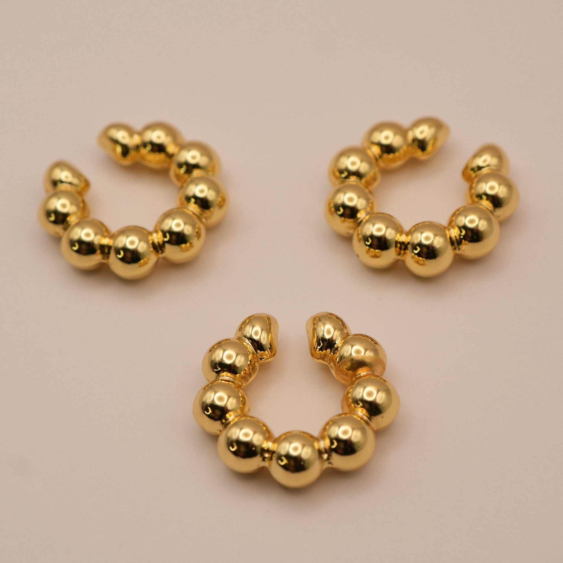Tres Ear Cuffs Farida - Oasis Blanco