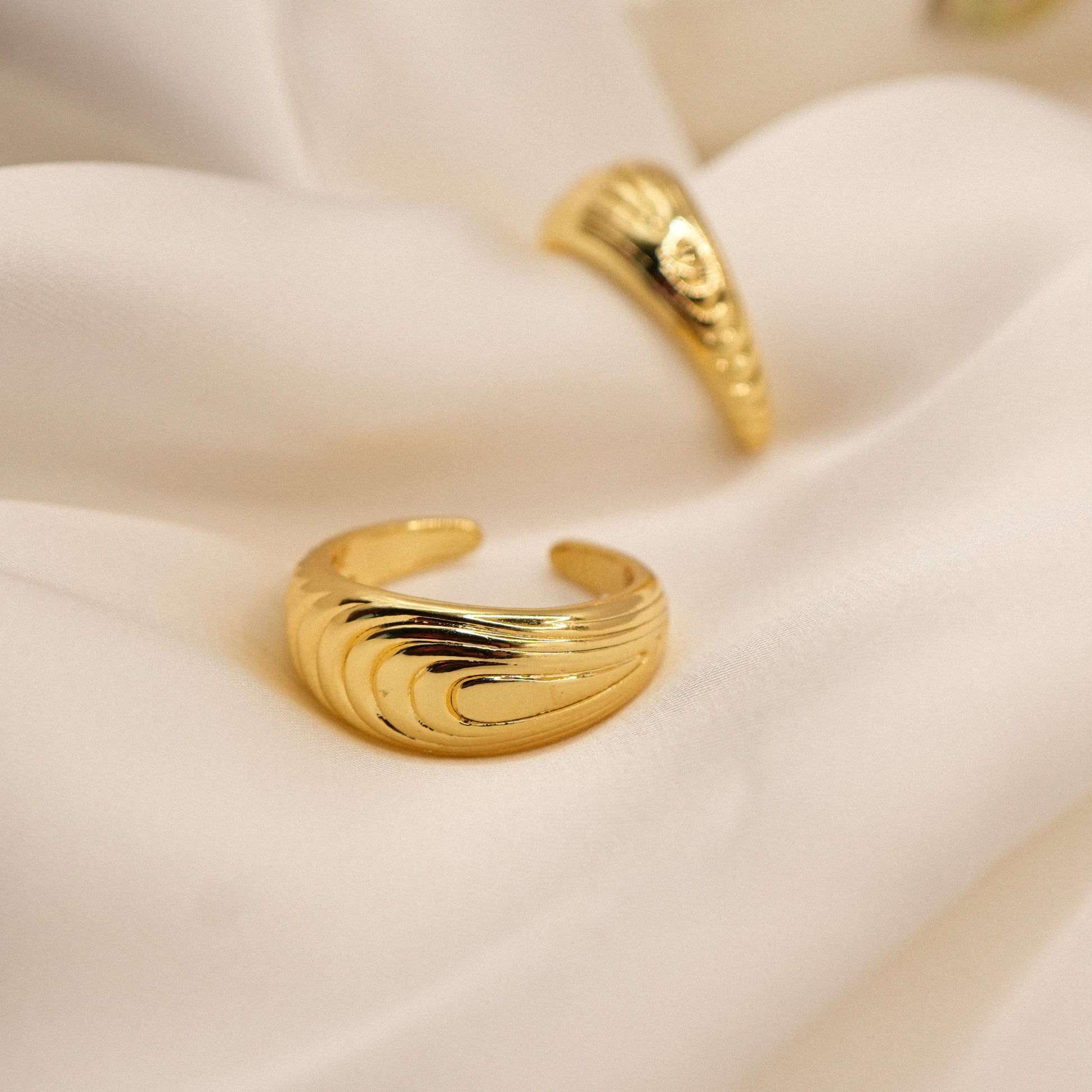 Dos anillos Dunas en perspectiva - Oasis Blanco