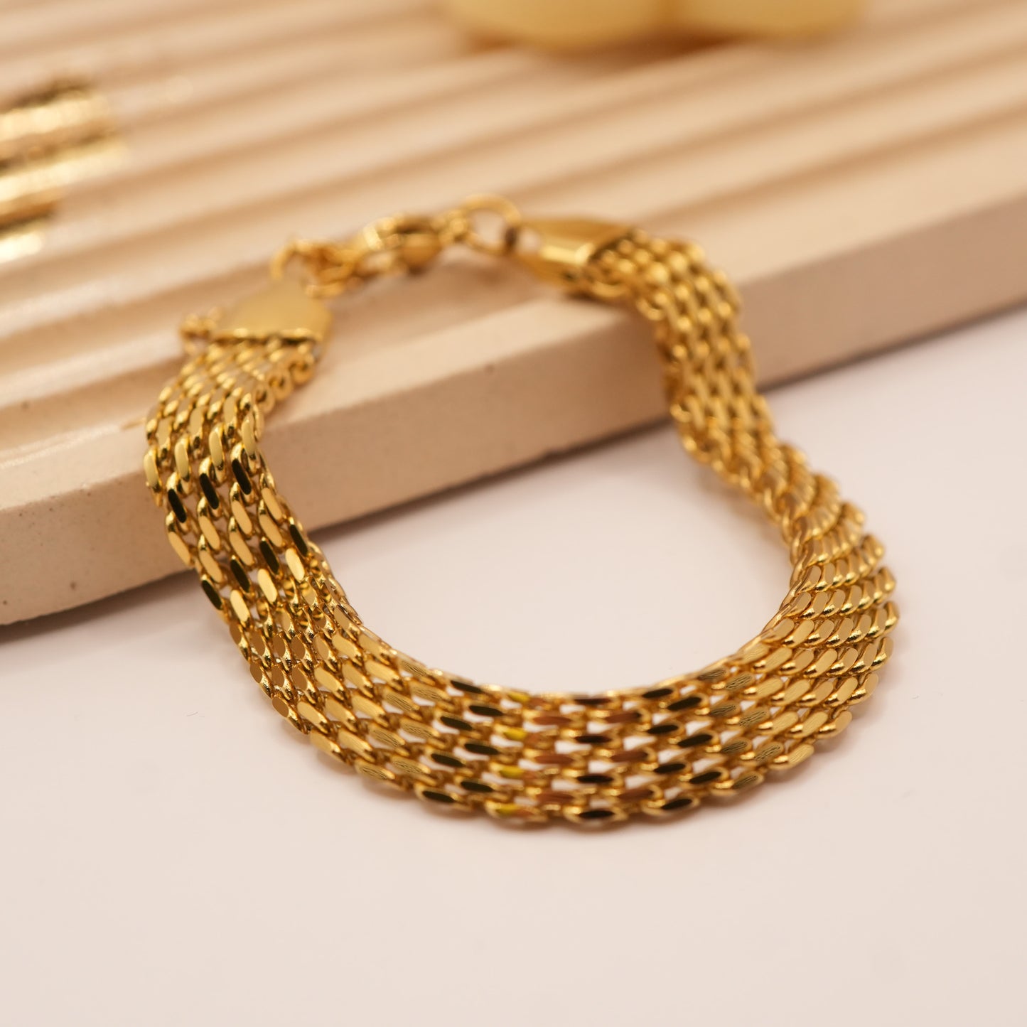 Pulsera Sinaí - Oasis Blanco