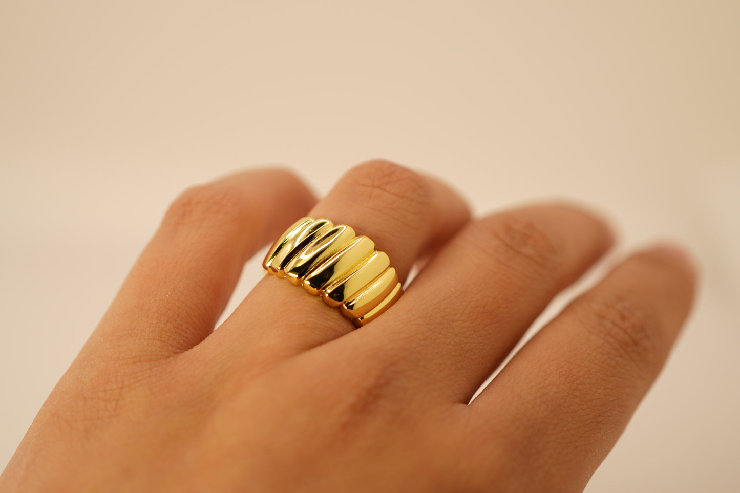 Anillo Rimal - Oasis Blanco