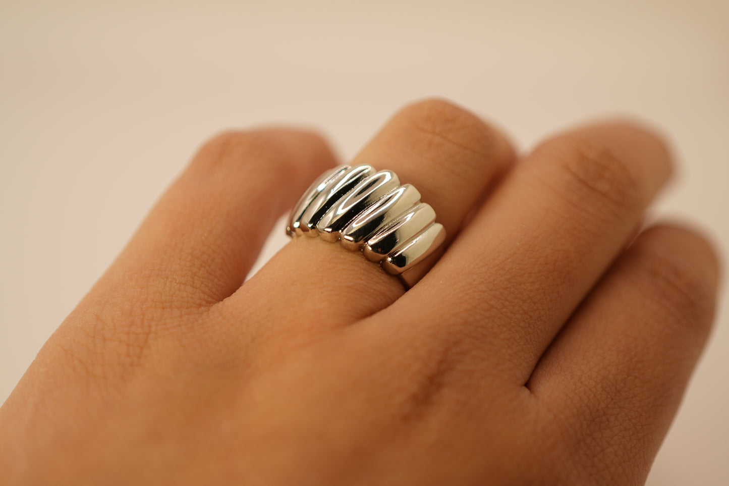 Anillo Rimal - Oasis Blanco