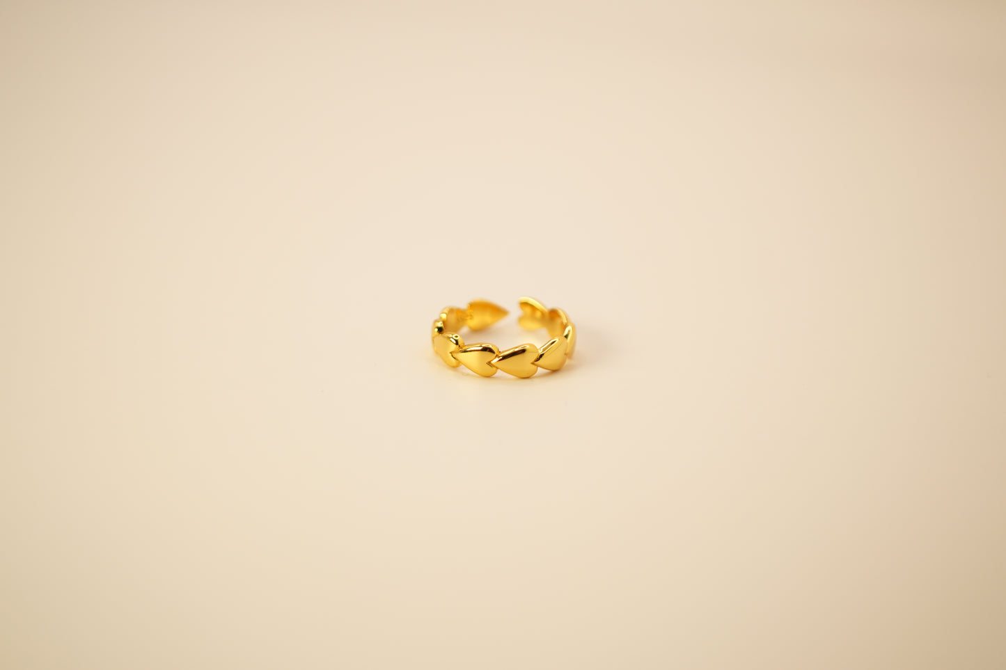 Anillo Qalbi - Oasis Blanco