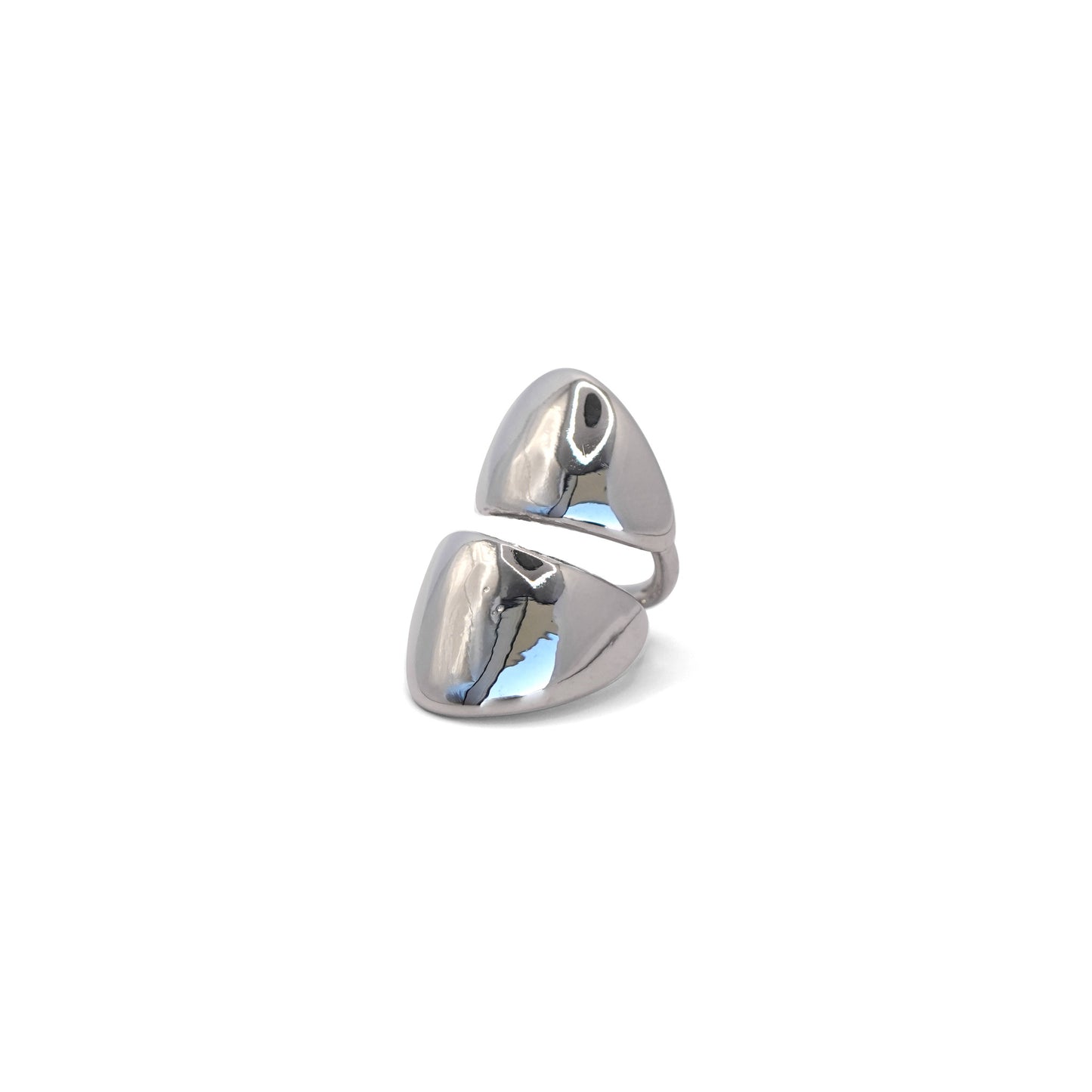 Ear Cuff Layla plateado - Oasis Blanco