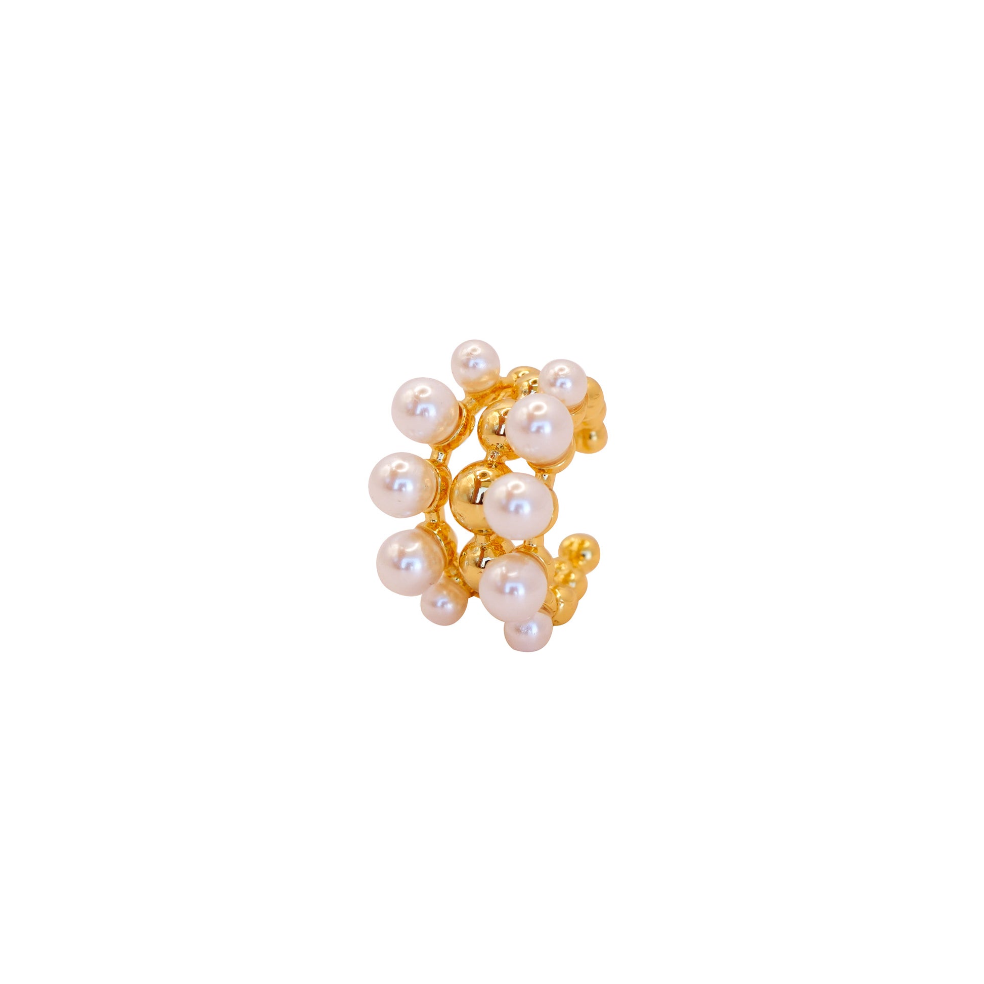 Ear Cuff Samira - Oasis Blanco