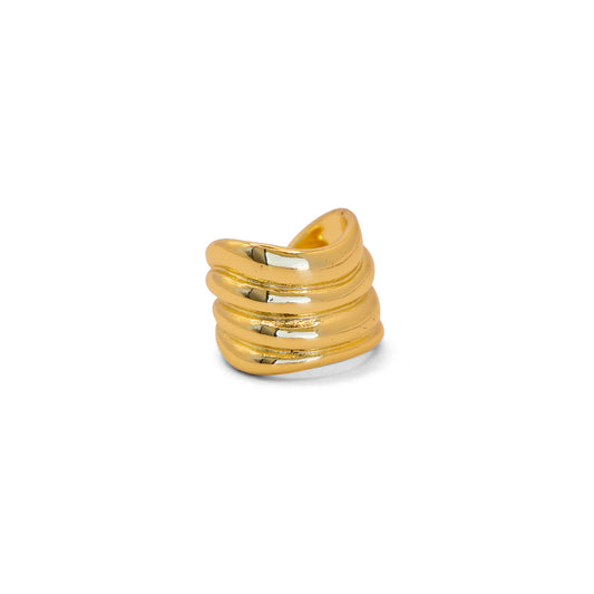 Ear Cuff Zahira - Oasis Blanco